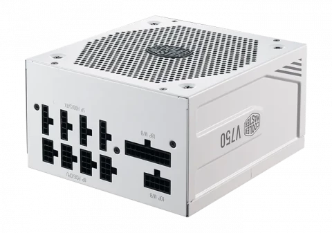 منبع تغذیه کامپیوتر کولر مستر مدل V750 GOLD V2 WHITE EDITION Cooler Master V750 Gold V2 White Ed